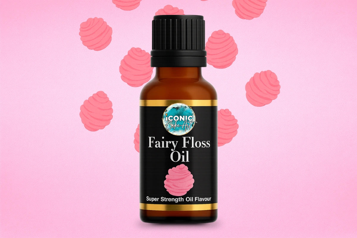 Cotton Candy Fairy Floss Flavour Oil - Iconic Cake Art