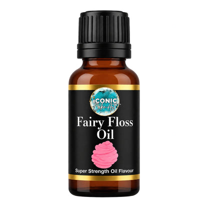 Cotton Candy Fairy Floss Flavour Oil 30ml - Iconic Cake Art