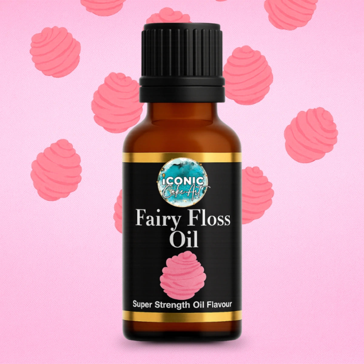 Cotton Candy Fairy Floss Flavour Oil - Iconic Cake Art