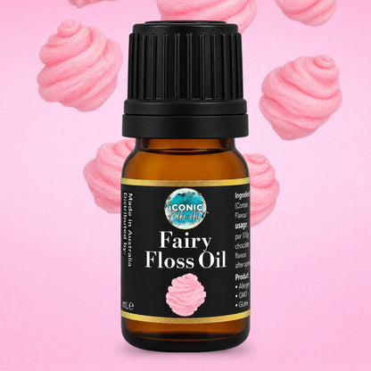 Cotton Candy Fairy Floss Flavour Oil 5ml - Iconic Cake Art