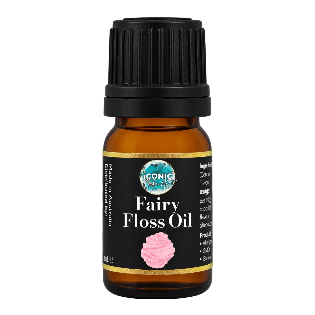 Cotton Candy Fairy Floss Flavour Oil 5ml - Iconic Cake Art