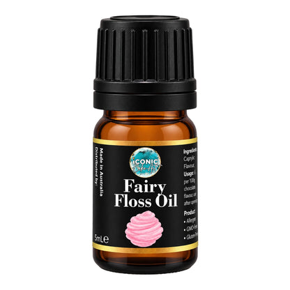 Cotton Candy Fairy Floss Flavour Oil 5ml - Iconic Cake Art