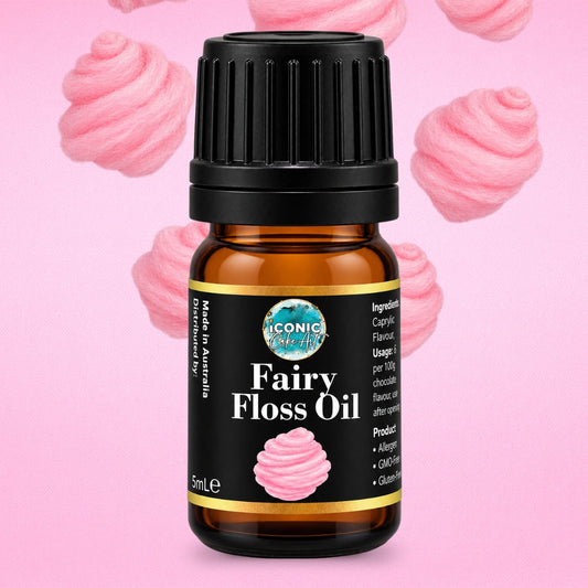 Cotton Candy Fairy Floss Flavour Oil 5ml - Iconic Cake Art