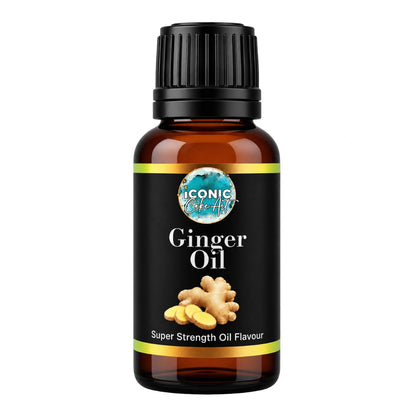 Ginger Flavour Oil 30ml - Iconic Cake Art