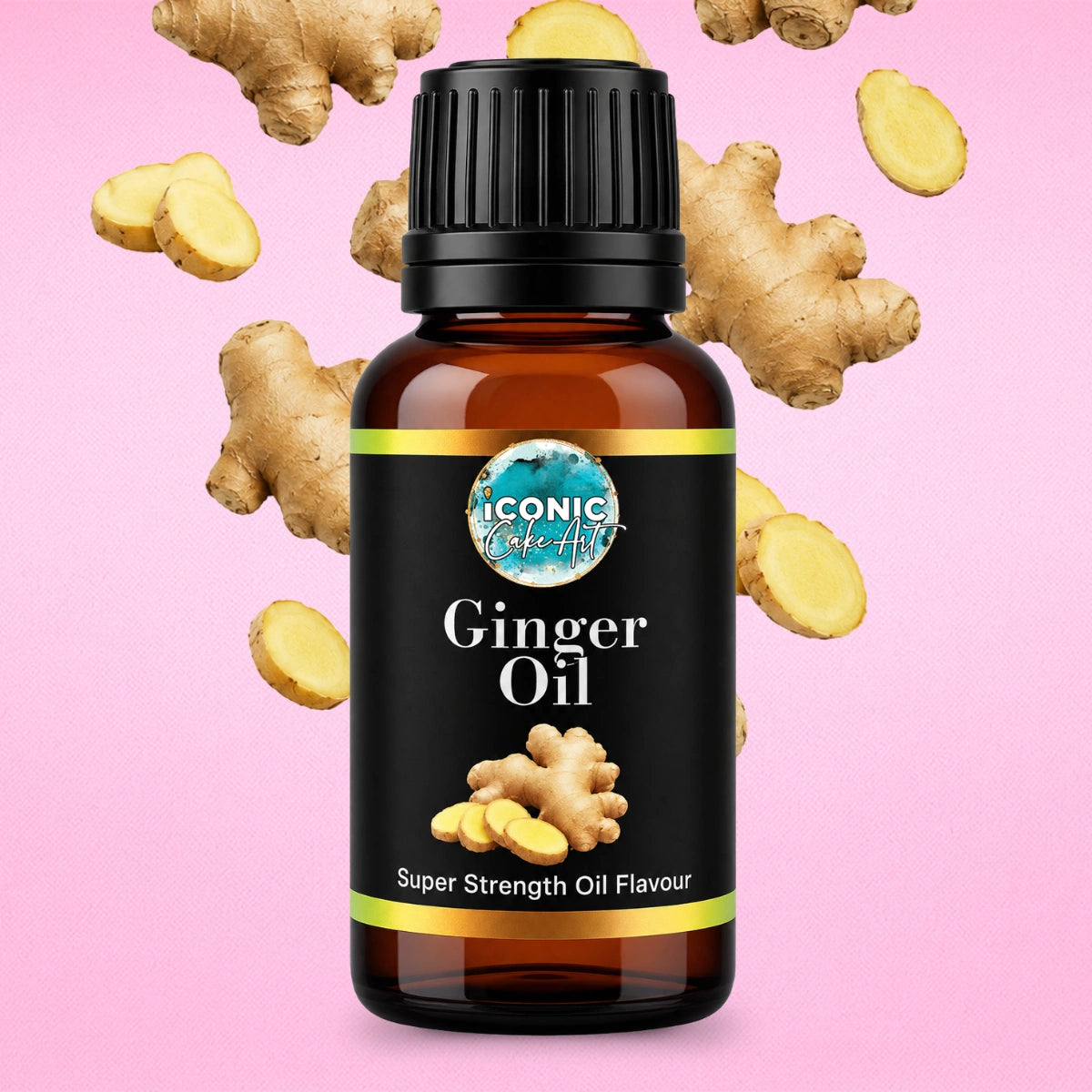 Ginger Flavour Oil 30ml - Iconic Cake Art