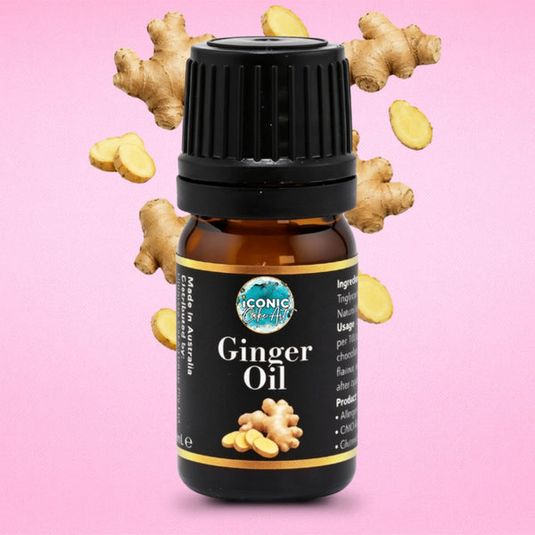 Ginger Flavour Oil 5ml - Iconic Cake Art