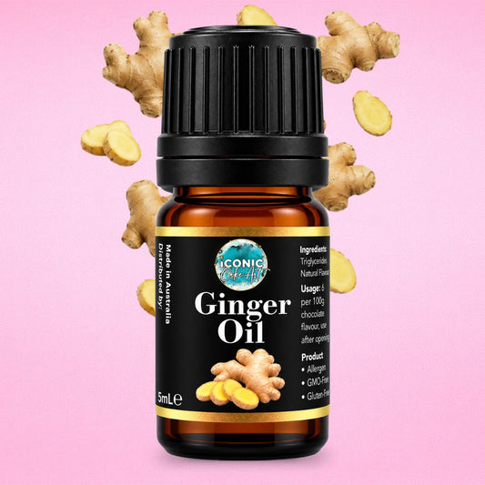 Ginger Flavour Oil 5ml - Iconic Cake Art
