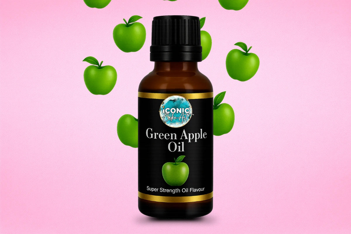 Green Apple Flavour Oil - Iconic Cake Art