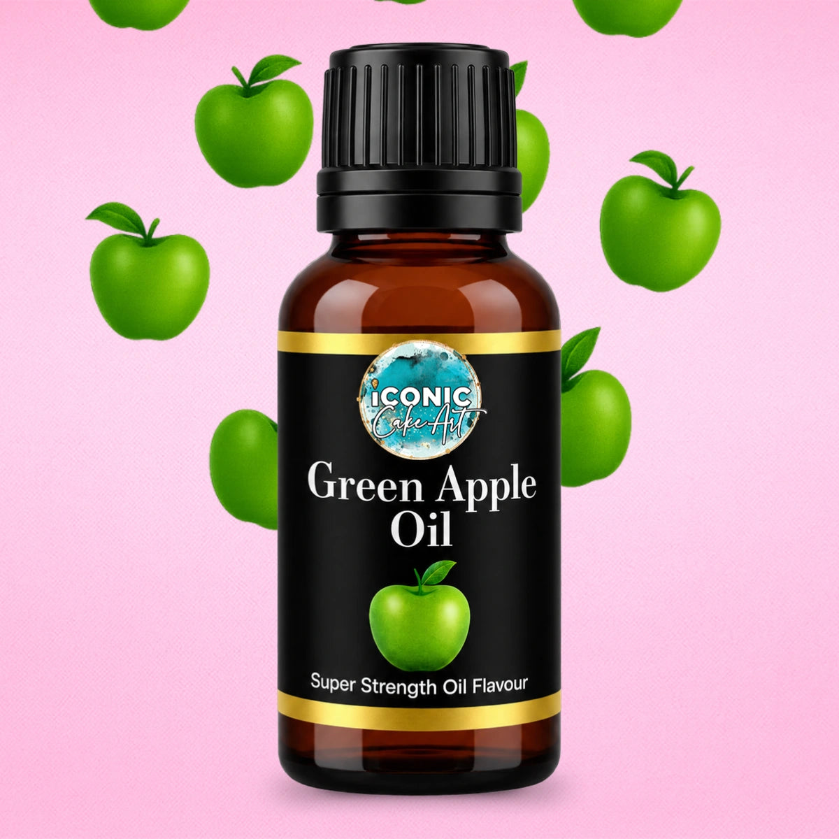 Green Apple Flavour Oil 30ml - Iconic Cake Art