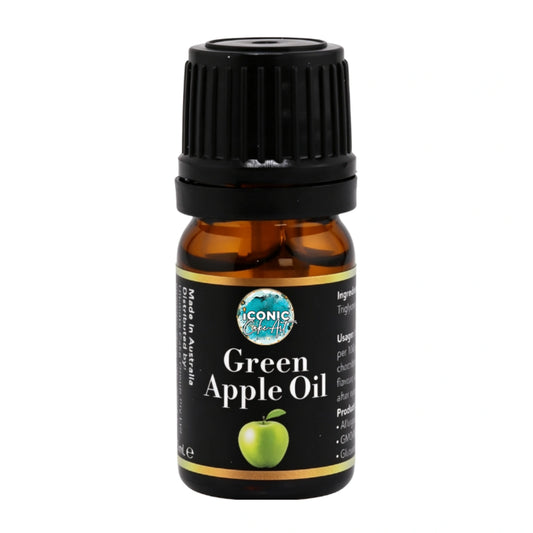 Green Apple Flavour Oil 5ml - Iconic Cake Art