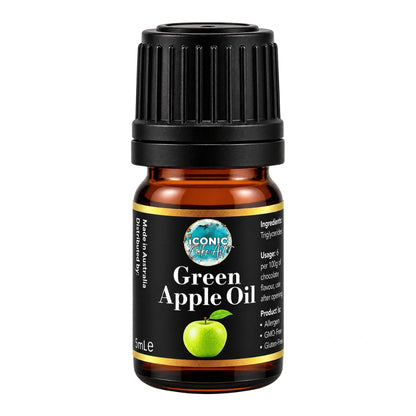 Green Apple Flavour Oil 5ml - Iconic Cake Art