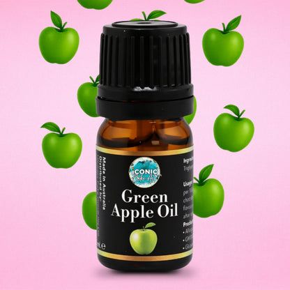Green Apple Flavour Oil 5ml - Iconic Cake Art