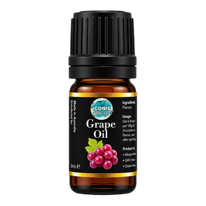 Grape Flavour Oil 5ml - Iconic Cake Art