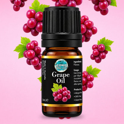 Grape Flavour Oil 5ml - Iconic Cake Art