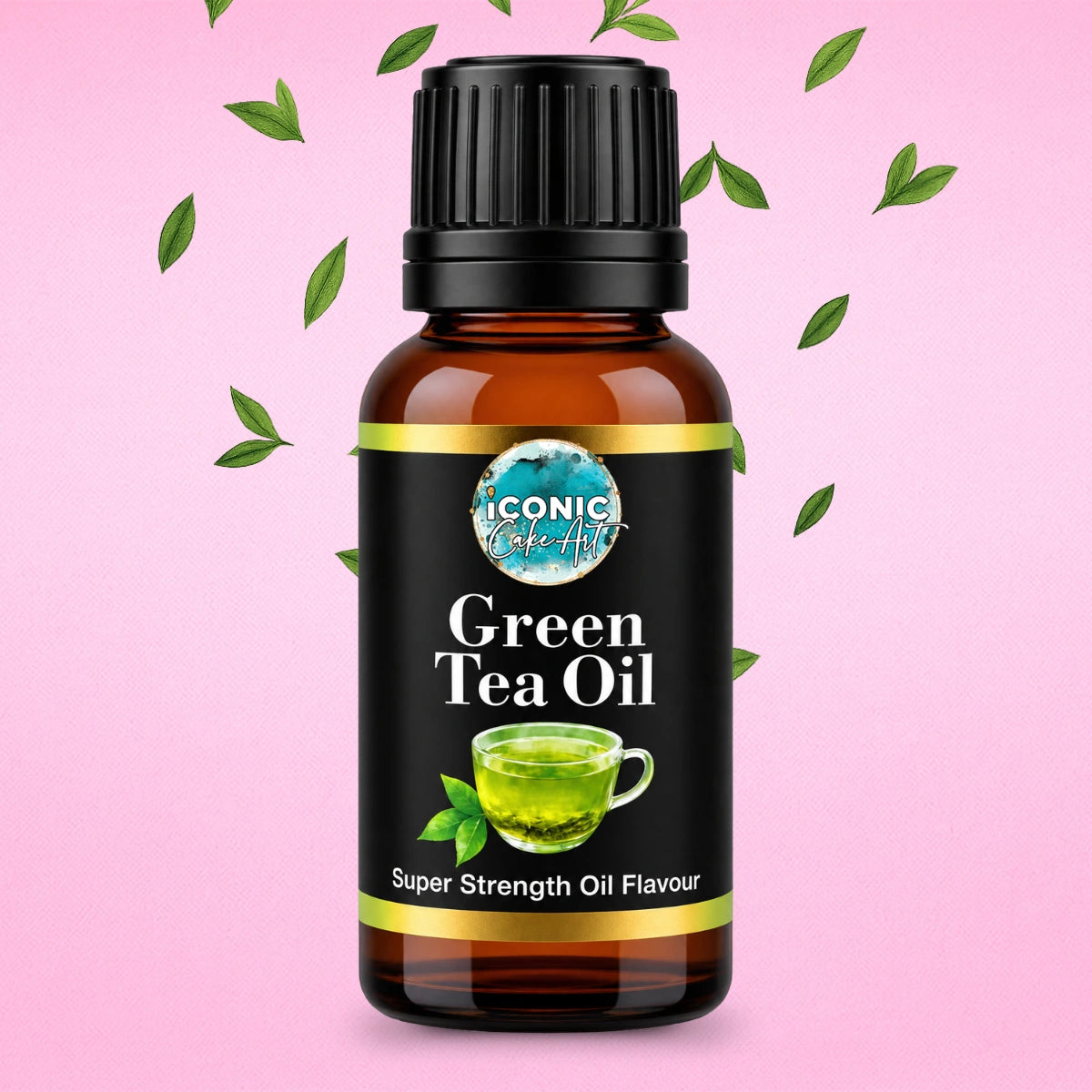 Green Tea Flavour Oil 30ml - Iconic Cake Art