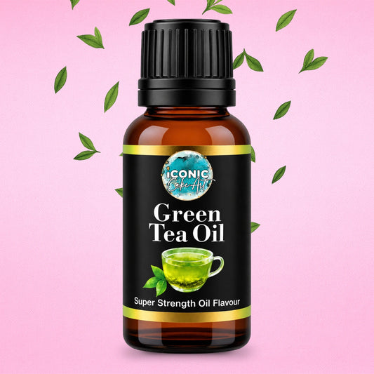 Green Tea Flavour Oil 30ml - Iconic Cake Art