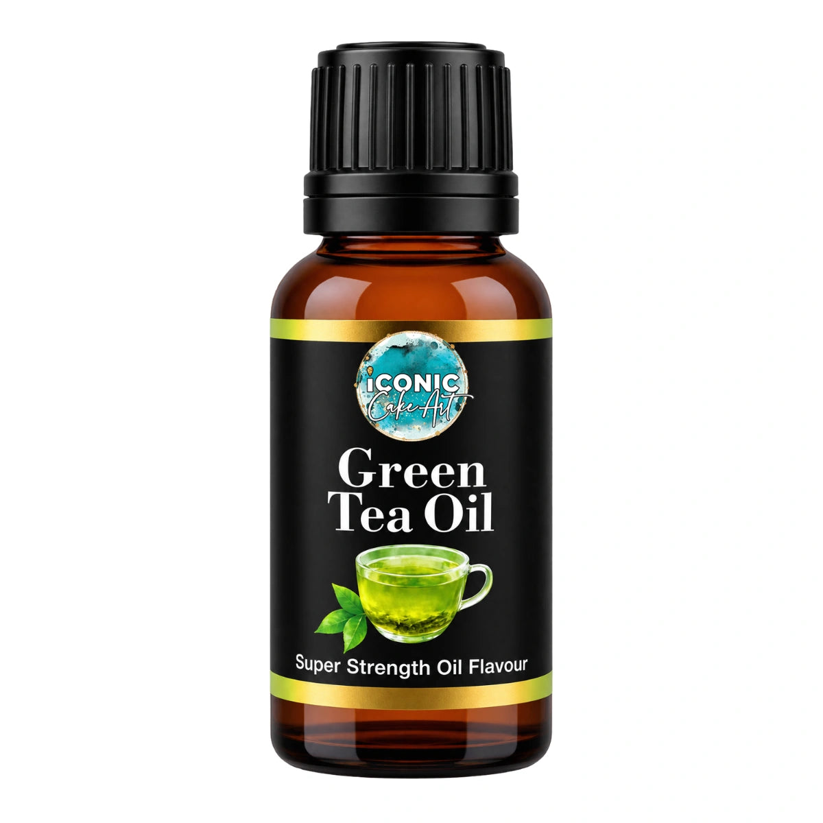 Green Tea Flavour Oil 30ml - Iconic Cake Art