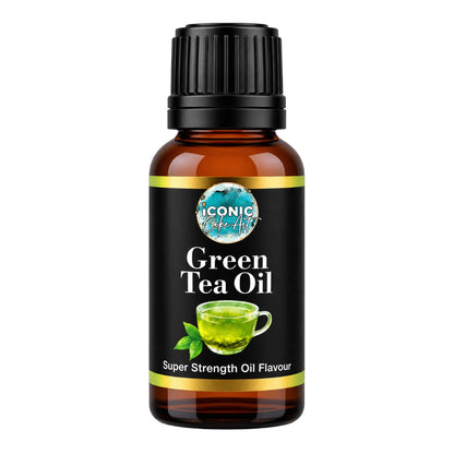 Green Tea Flavour Oil 30ml - Iconic Cake Art