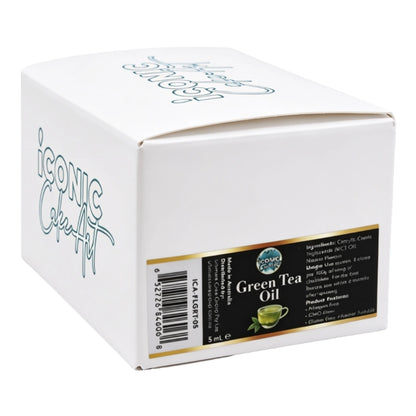 Green Tea Flavour Oil 5ml - Iconic Cake Art