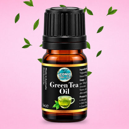 Green Tea Flavour Oil 5ml - Iconic Cake Art
