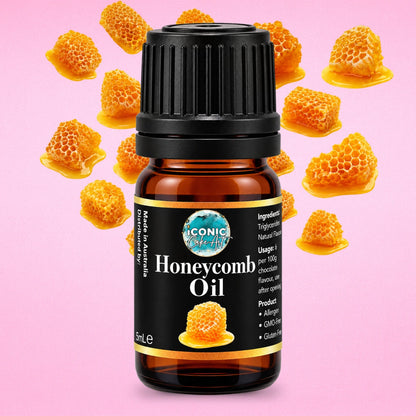 Honeycomb Flavour Oil 5ml - Iconic Cake Art