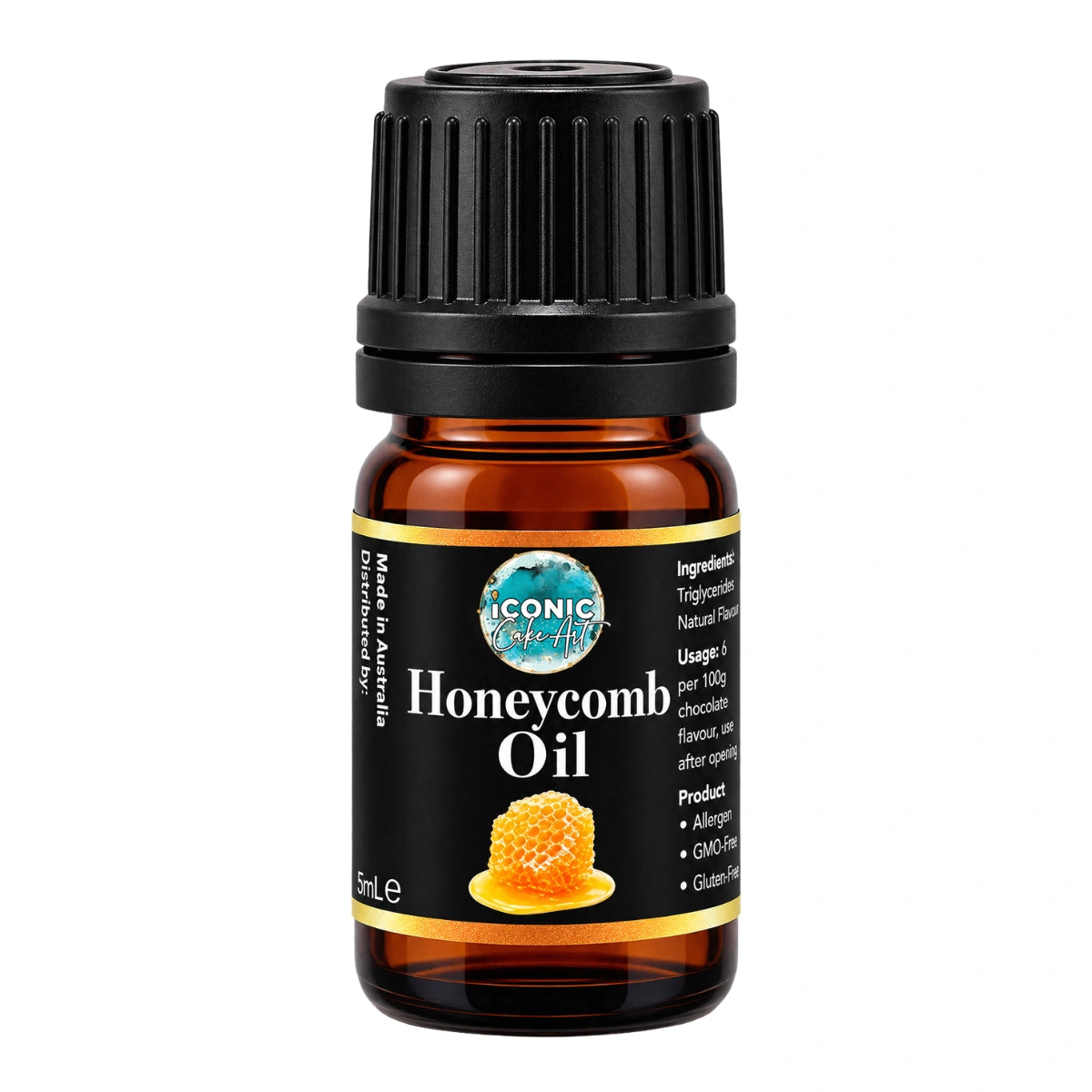 Honeycomb Flavour Oil 5ml - Iconic Cake Art