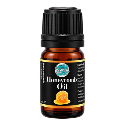 Honeycomb Flavour Oil 5ml - Iconic Cake Art