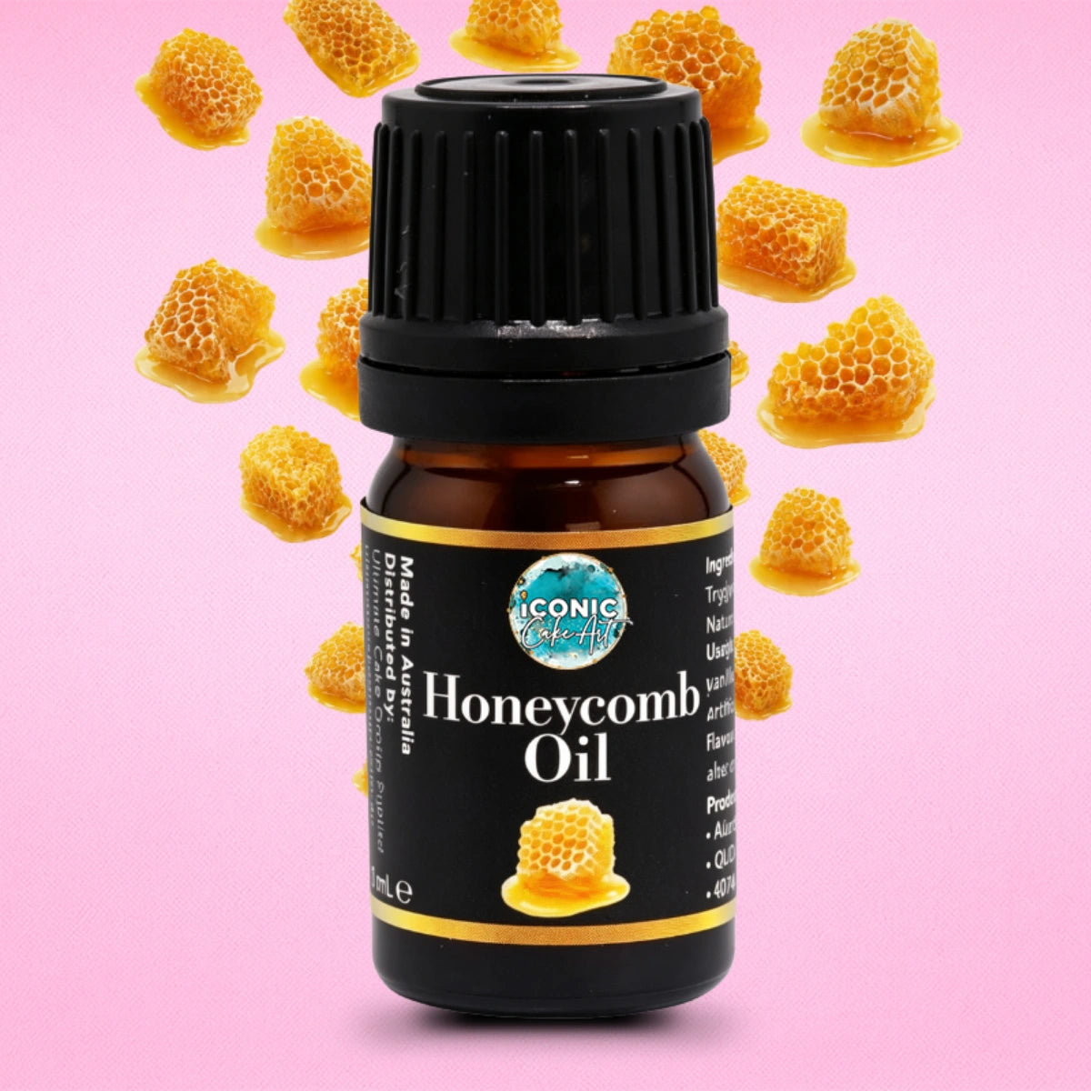 Honeycomb Flavour Oil 5ml - Iconic Cake Art
