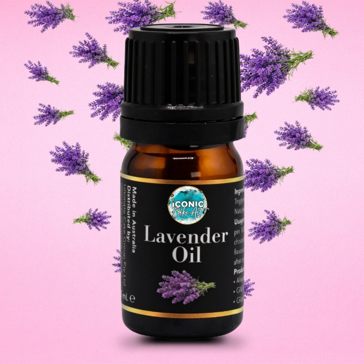 Lavender Flavour Oil 5ml - Iconic Cake Art