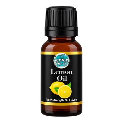 Lemon Flavour Oil 30ml - Iconic Cake Art