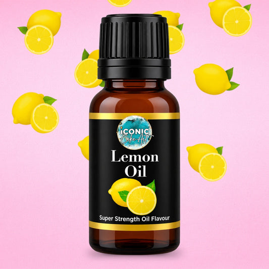 Lemon Flavour Oil 30ml - Iconic Cake Art