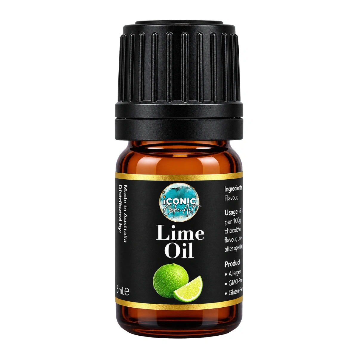 Lime Flavour Oil 5ml - Iconic Cake Art