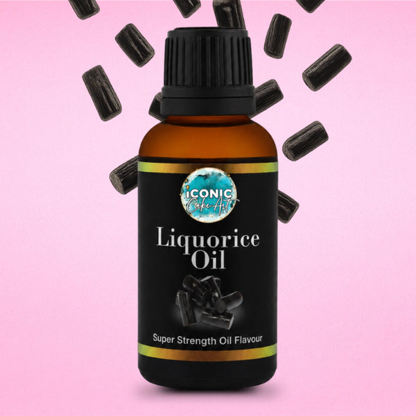 Liquorice Flavour Oil - Iconic Cake Art