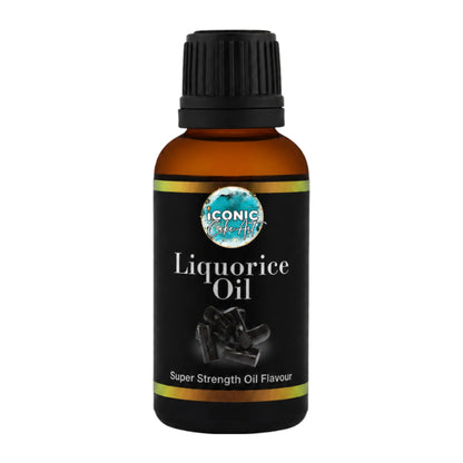 Liquorice Flavour Oil - Iconic Cake Art