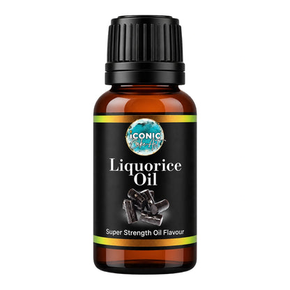 Liquorice Flavour Oil 30ml - Iconic Cake Art