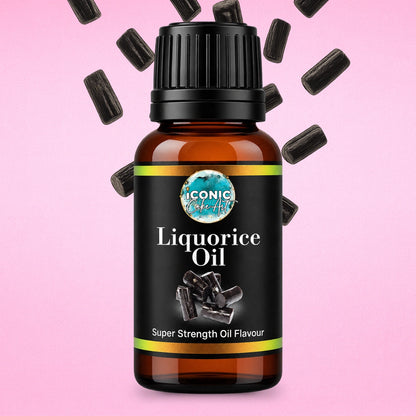 Liquorice Flavour Oil 30ml - Iconic Cake Art