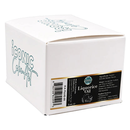 Liquorice Flavour Oil 5ml - Iconic Cake Art