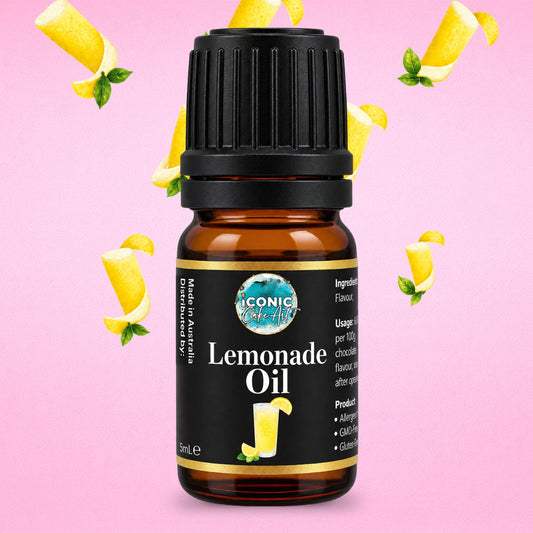 Lemonade Flavour Oil 5ml - Iconic Cake Art