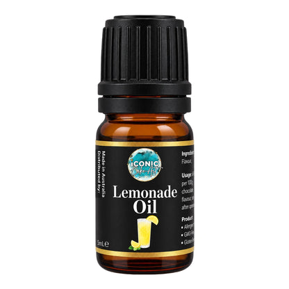 Lemonade Flavour Oil 5ml - Iconic Cake Art