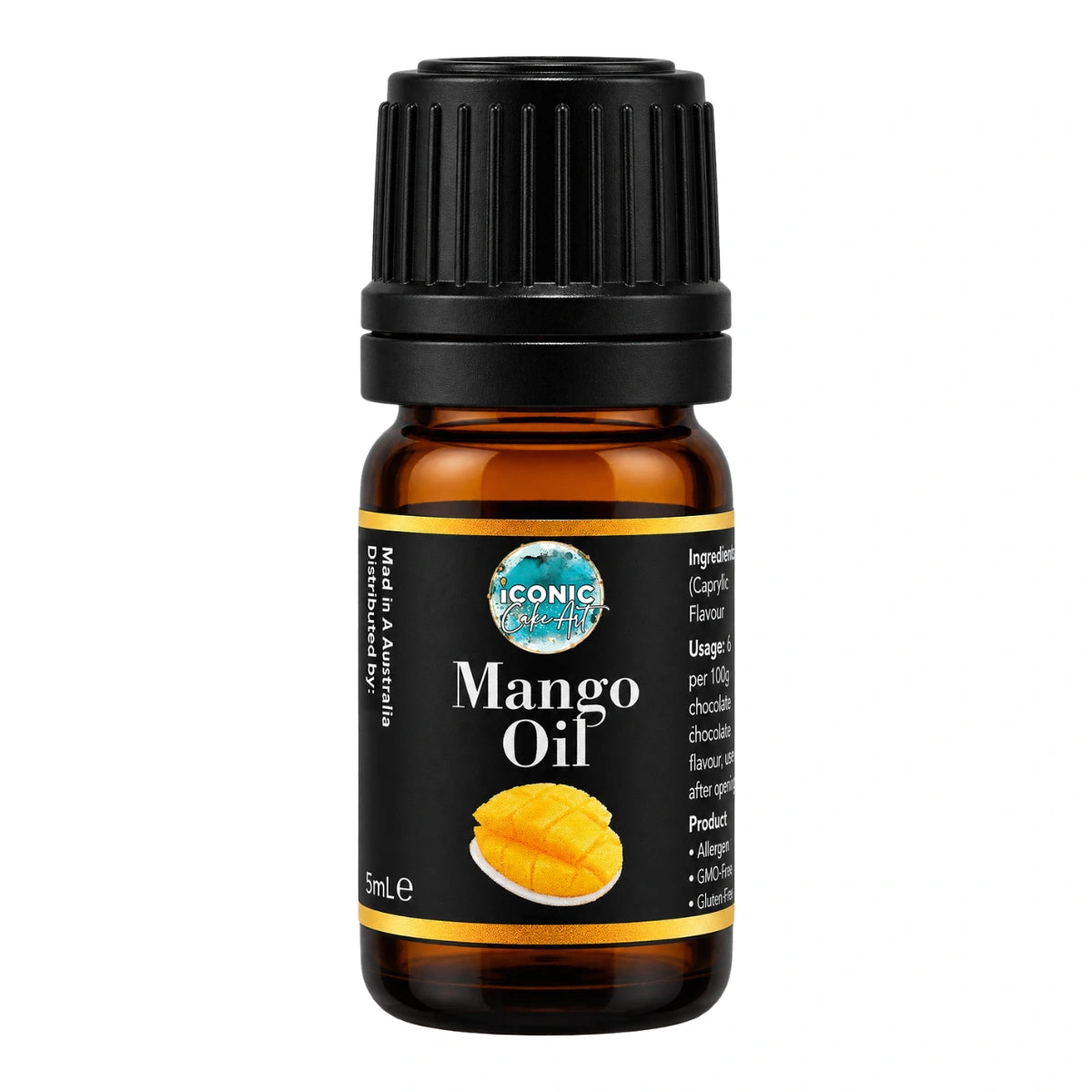 Mango Flavour Oil 5ml - Iconic Cake Art