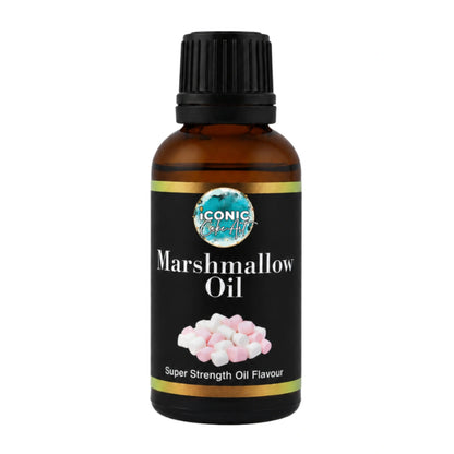 Marshmallow Flavour Oil - Iconic Cake Art