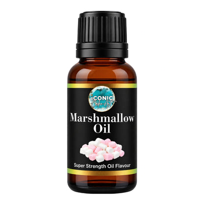Marshmallow Flavour Oil 30ml - Iconic Cake Art