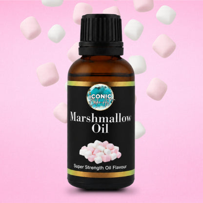Marshmallow Flavour Oil - Iconic Cake Art