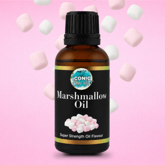 Marshmallow Flavour Oil - Iconic Cake Art