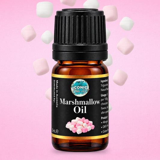 Marshmallow Flavour Oil 5ml - Iconic Cake Art