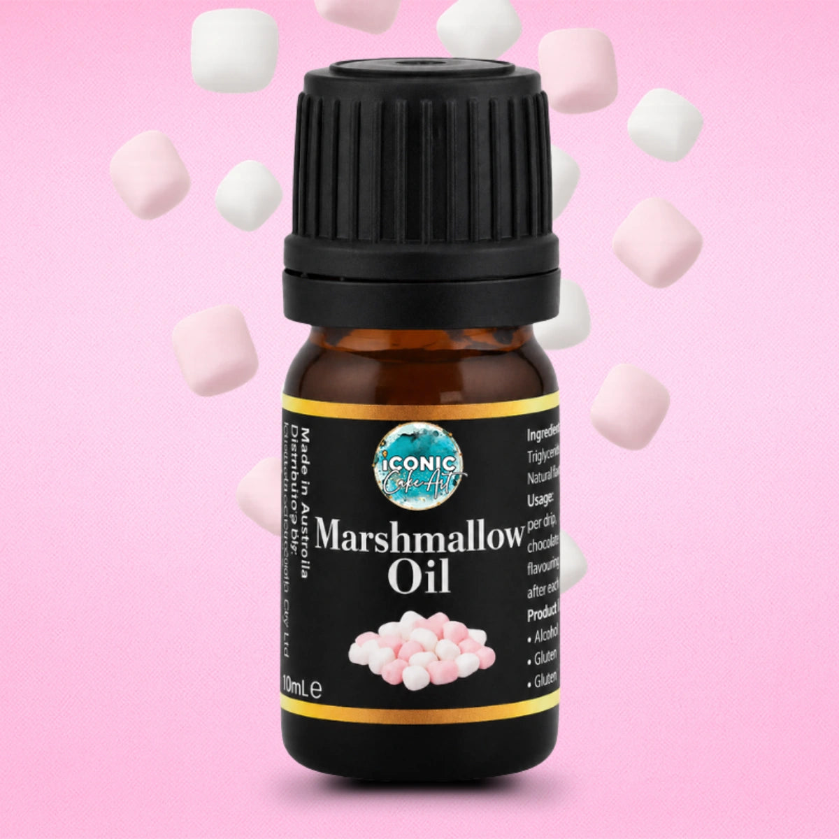 Marshmallow Flavour Oil 5ml - Iconic Cake Art