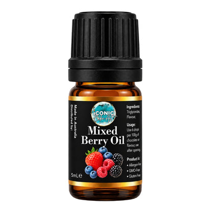 Mixed Berry Flavour Oil 5ml - Iconic Cake Art