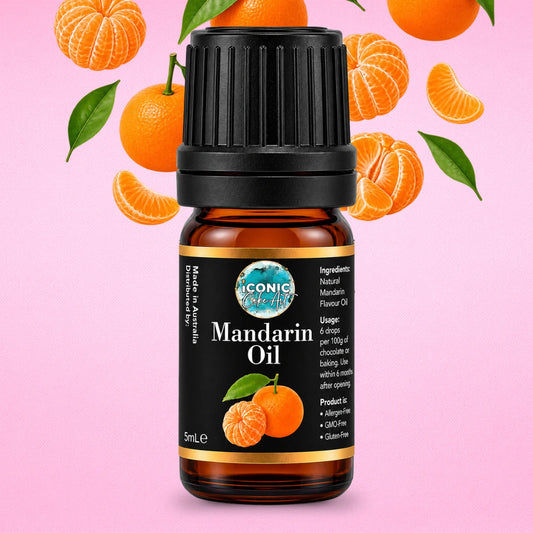 Mandarin Flavour Oil 5ml - Iconic Cake Art