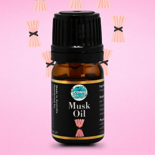 Musk Flavour Oil 5ml - Iconic Cake Art