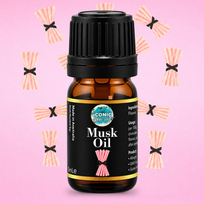 Musk Flavour Oil 5ml - Iconic Cake Art